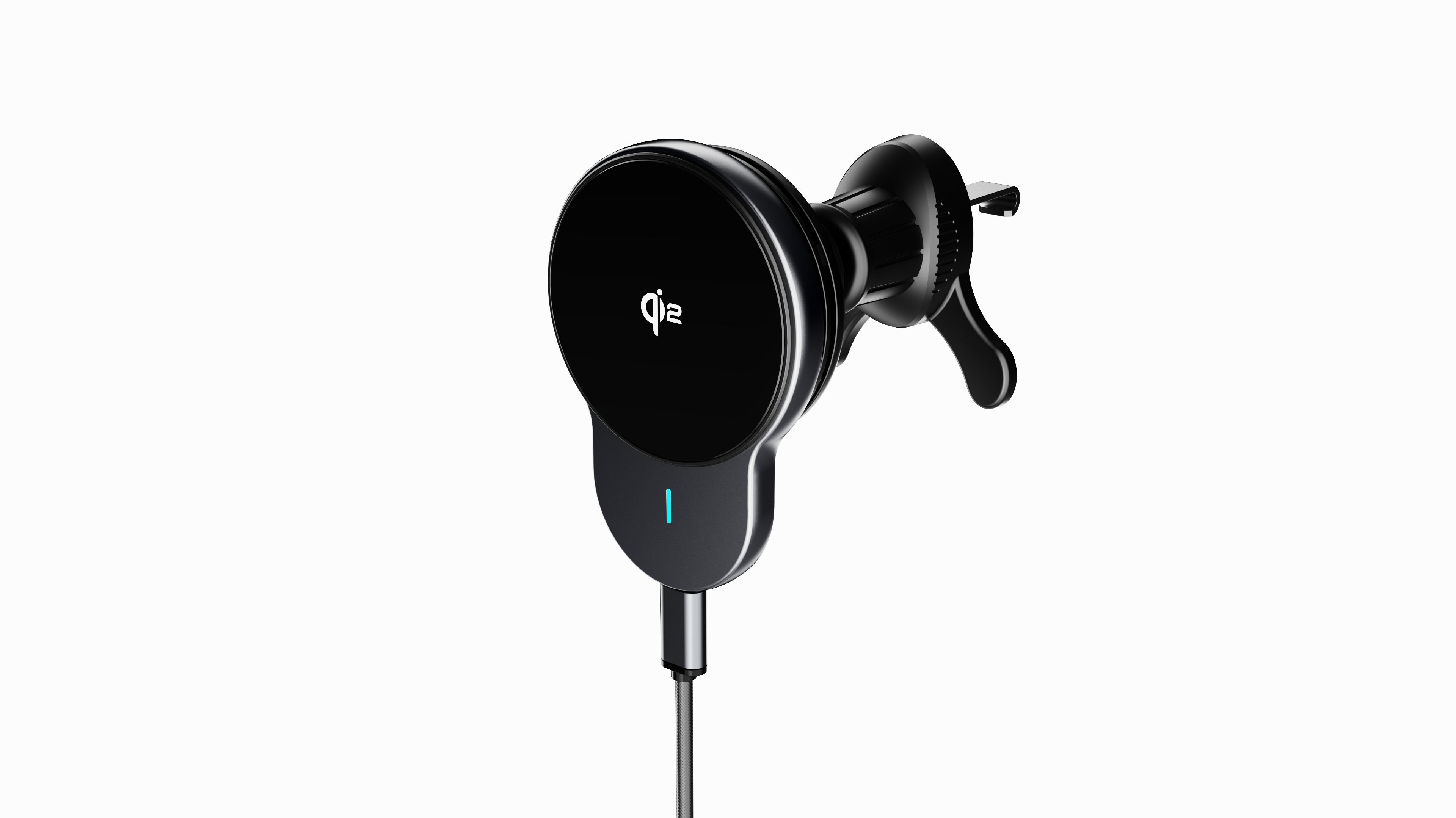 NineCarat Mag-Wireless Car Charger with Adaptive Cooling System