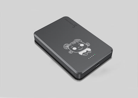 Customize - NineCarat Magnetic Power Bank (10K,Slim, Space Gray) M120