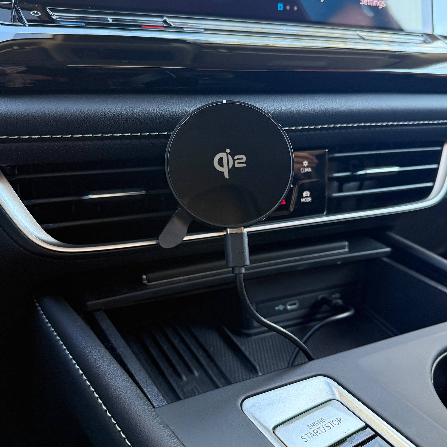Custom - NINE CARAT Qi2 Magnetic Wireless Charging Car Mount