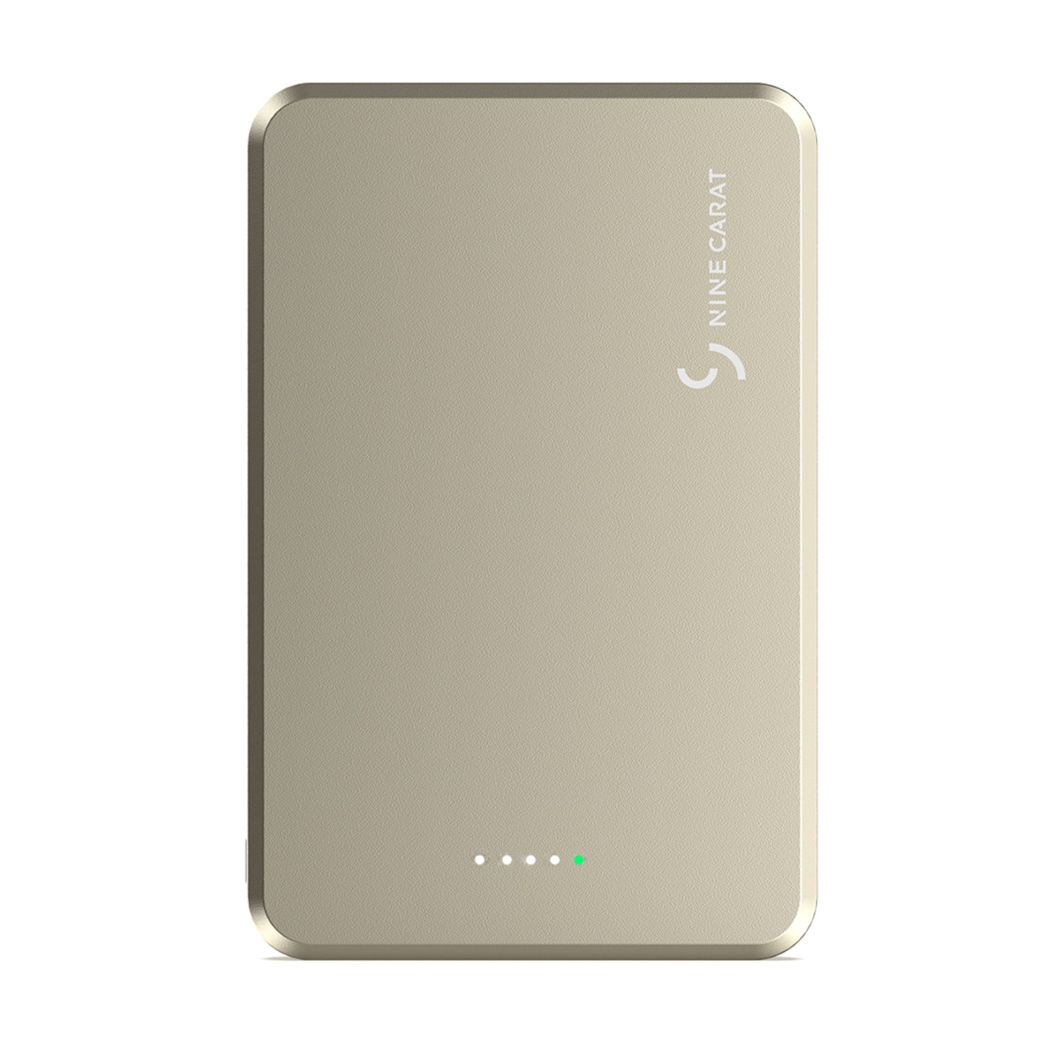 NineCarat Magnetic Power Bank (10K,Slim) Gray, Pink, Gold
