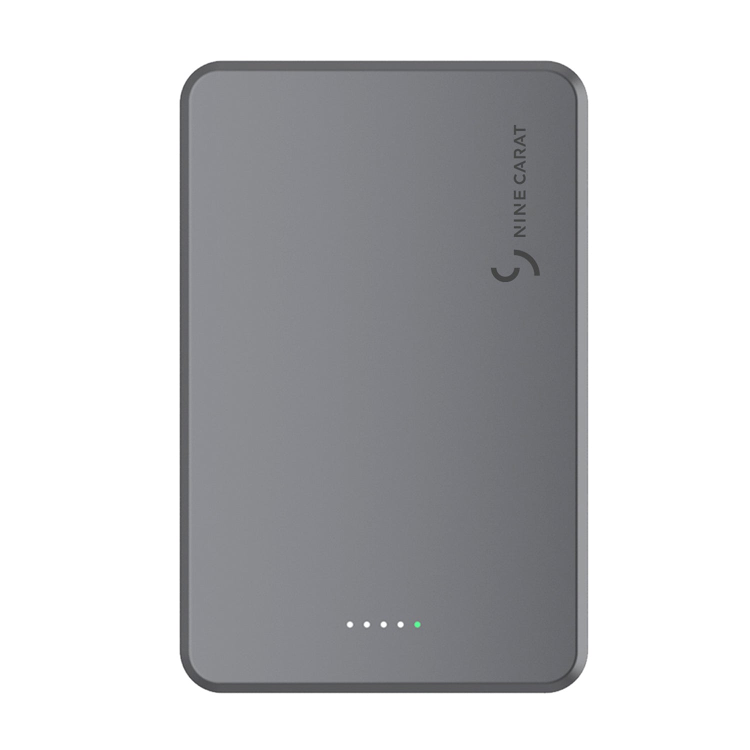 NineCarat Magnetic Power Bank (10K,Slim) Gray, Pink, Gold