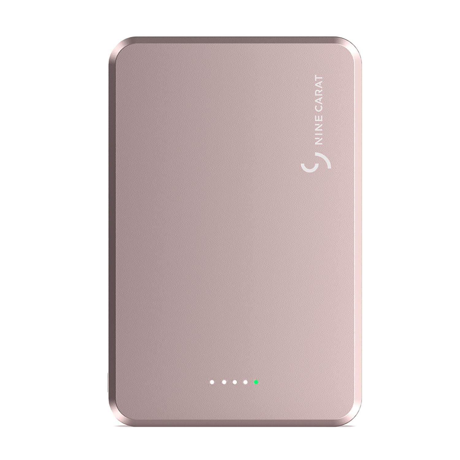NineCarat Magnetic Power Bank (10K,Slim) Gray, Pink, Gold