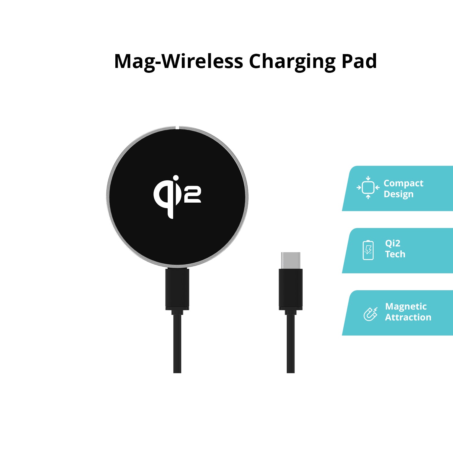 NineCarat Qi2 Magnetic Wireless Charging Pad