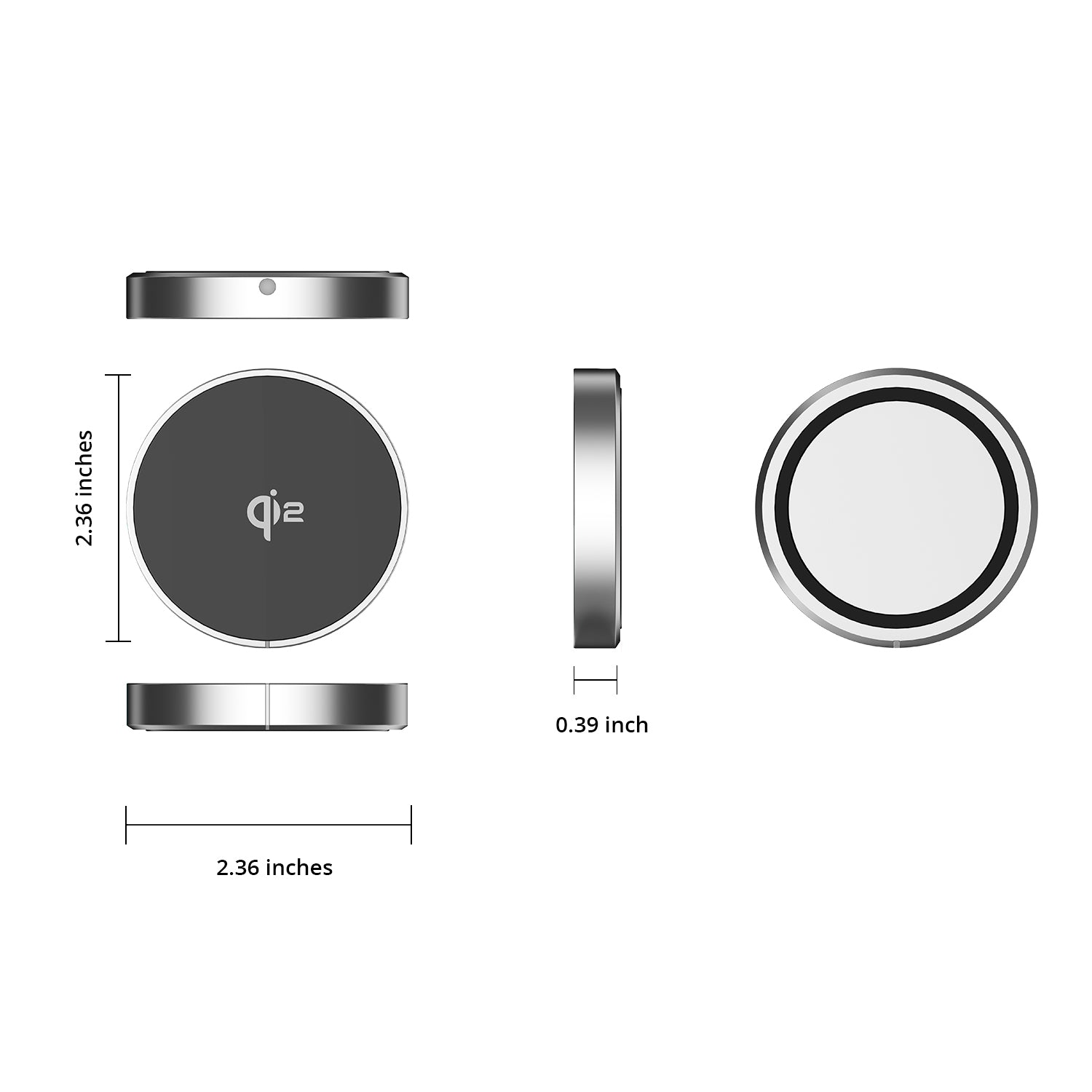 NineCarat Qi2 Magnetic Wireless Charging Pad