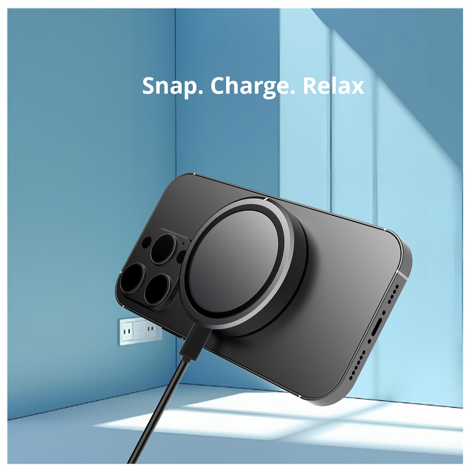 NineCarat Qi2 Magnetic Wireless Charging Pad
