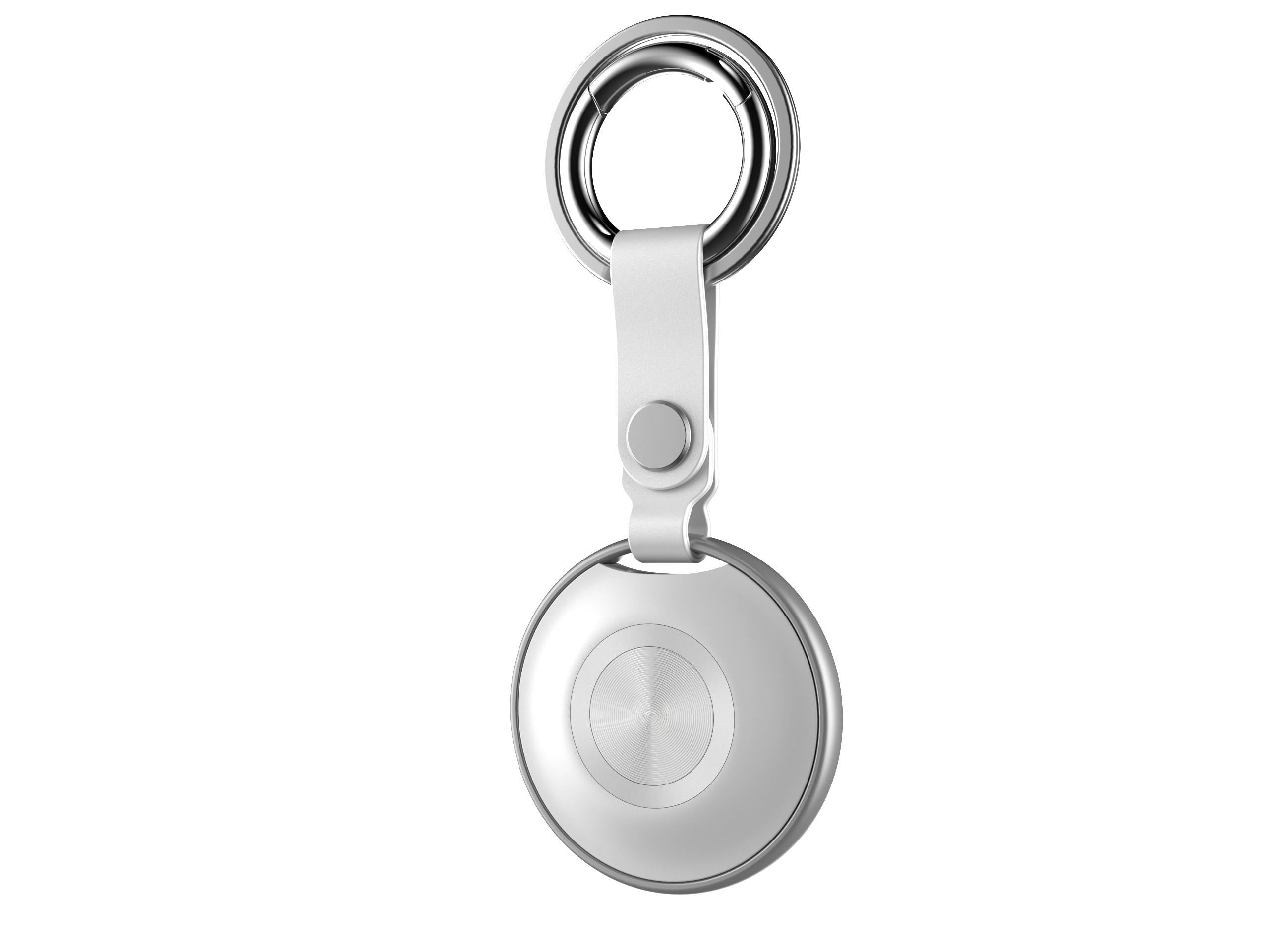 FindMy Smart Tag Bluetooth Tracker, White, 1 Pack